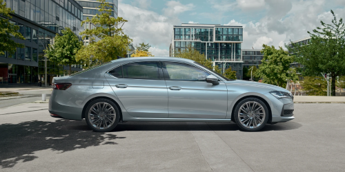 Škoda Superb Hatch design