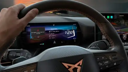 CUPRA Born interior