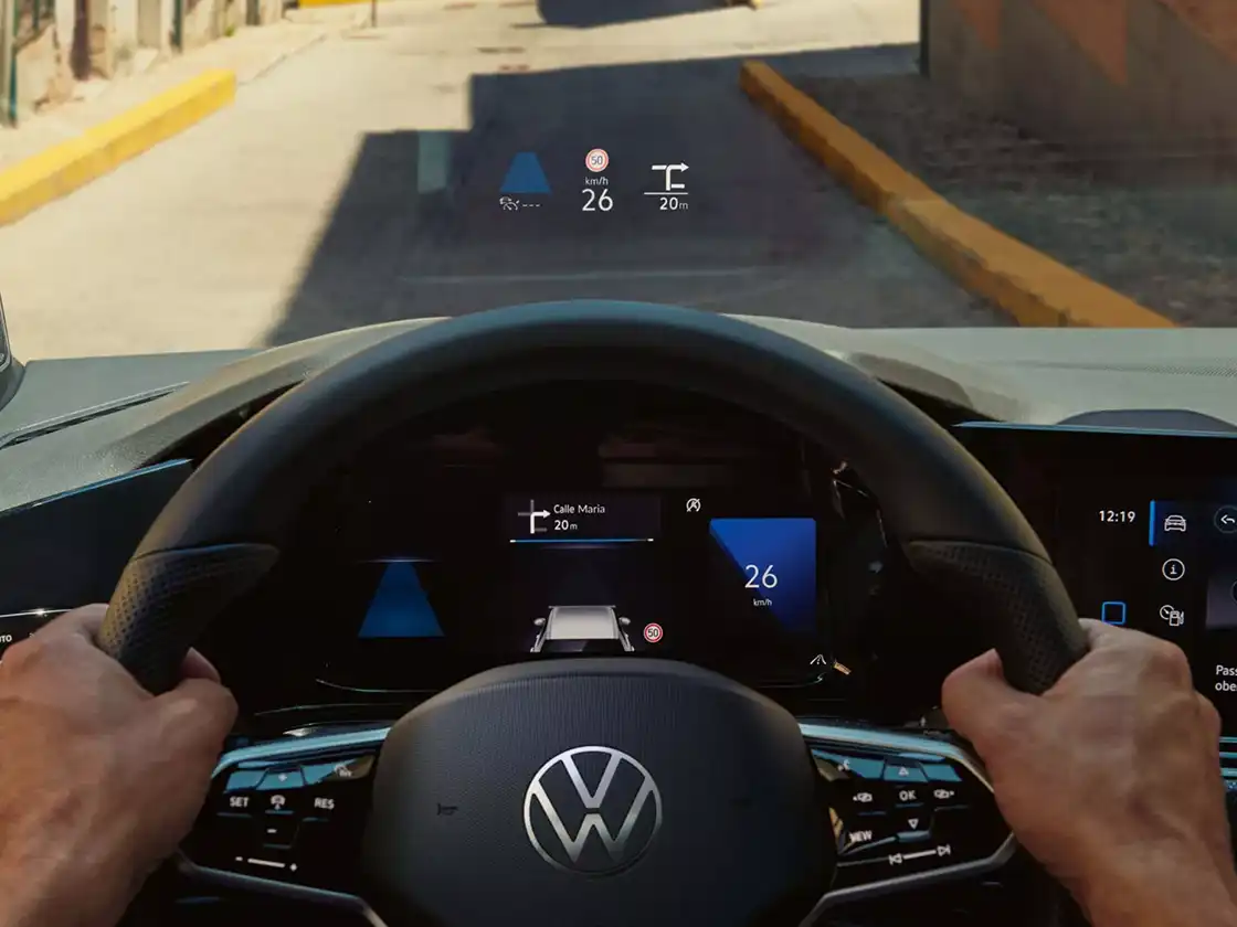 Volkswagen Golf driver assistance