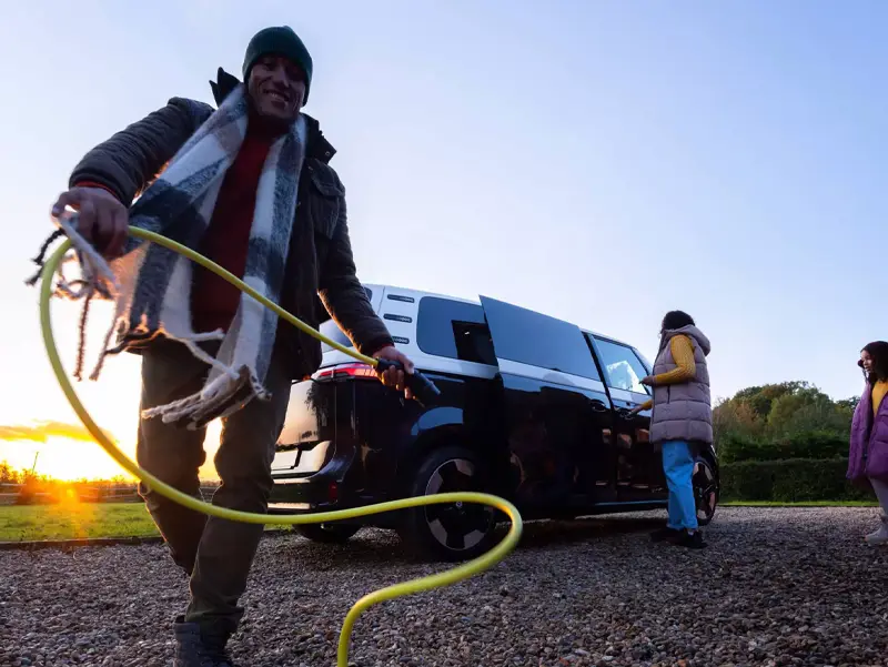 Volkswagen ID. Buzz charging