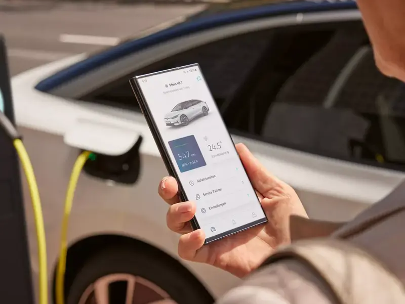 Volkswagen ID.7 Tourer charging