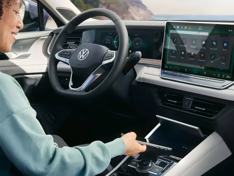 Volkswagen Tayron infotainment